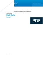 SG Certified Marketing Cloud Email Specialist