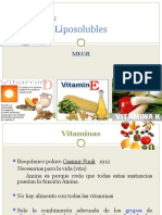 Vitaminas liposolubleS