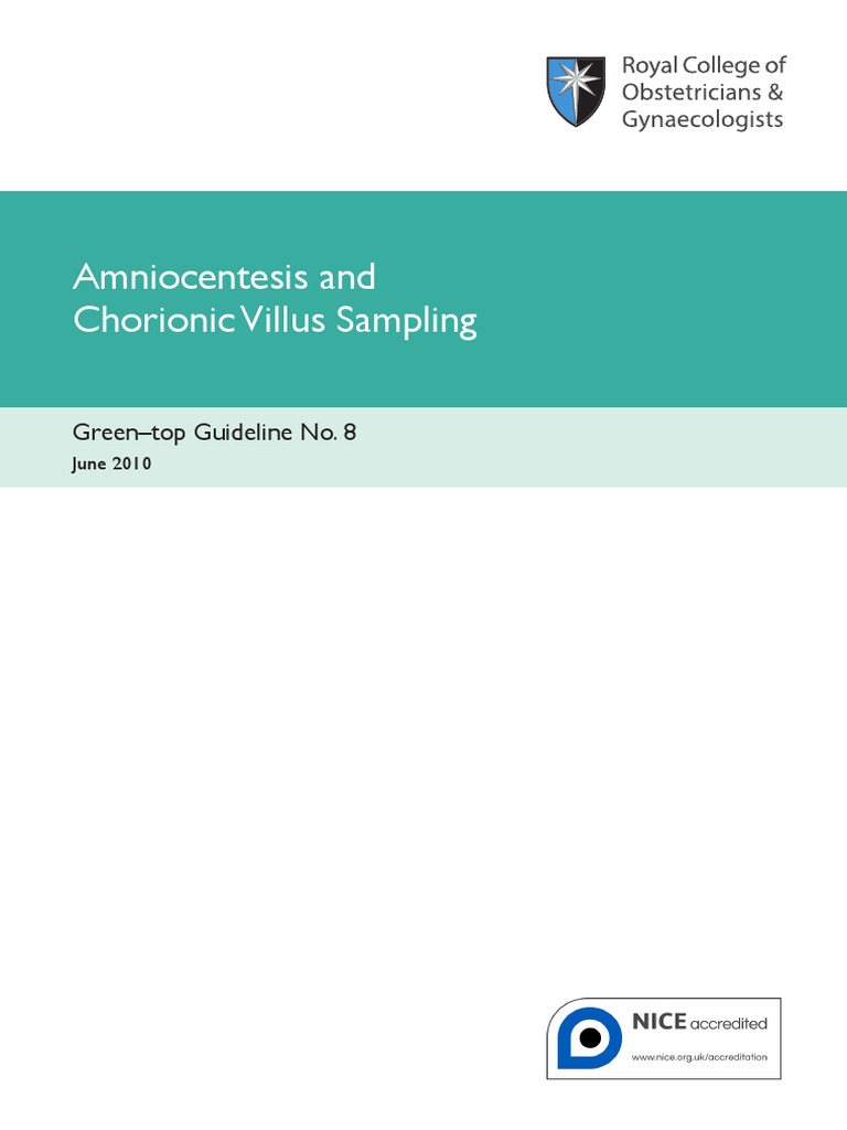 Green Top Guidelines 2 PDF