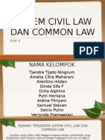 Bab 6 Sistem Civil Law Dan Common Law