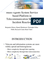GIIS 2009 _ Multi-Agents System Service Based Platform in Telecommunication Security Incident Reaction