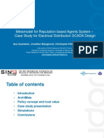 SINCONF 2013 _ Metamodel for Reputation Based Agents System – Case Study for Electrical Distribution SCADA Design