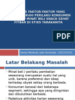 Analisis Faktor-Faktor Yang Mempengaruhi Perilaku Konsumen Terhadap Minat Terbaru