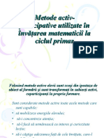 Prezentare Matematica - Mai 2016