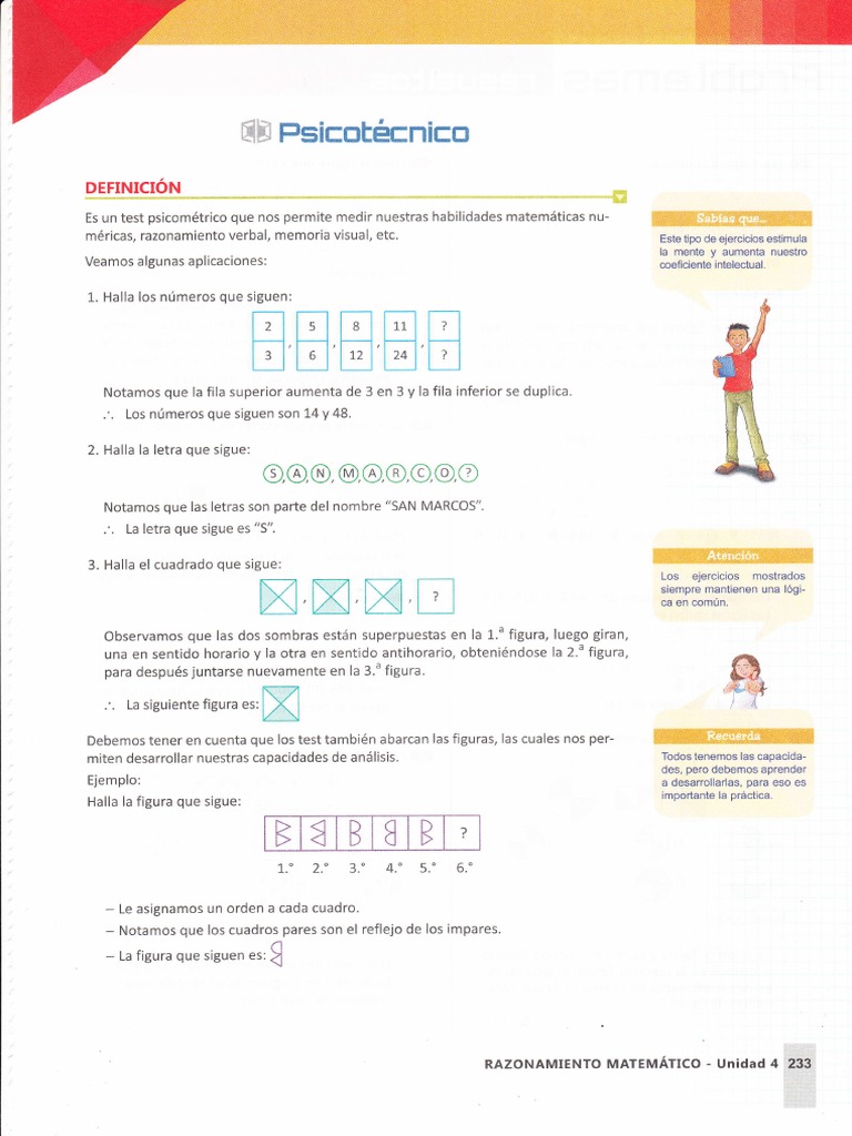 24 Psicotécnico Rm Pdf 1 Pdf Descargar Gratis Pdf Inteligencia