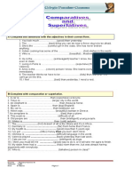 Comparatives Superlatives Exercises