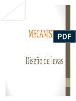 Diseño de Levas - Mecanismos