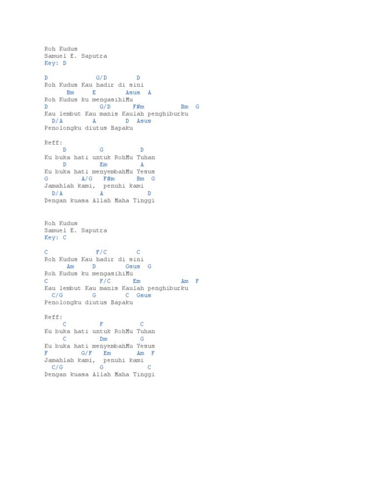 Roh Kudus Pdf