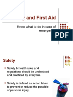 safety and first aid 2