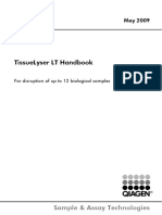 TissueLyser LT Handbook