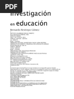  Investigación en Educación