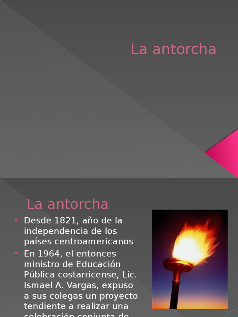 La Antorcha de la Independencia en Costa Rica | PDF | Costa Rica ...