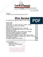 Proforma - Franck - El Calamar