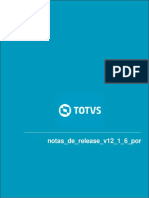 Protheus V12.1.6 - Notas de Release