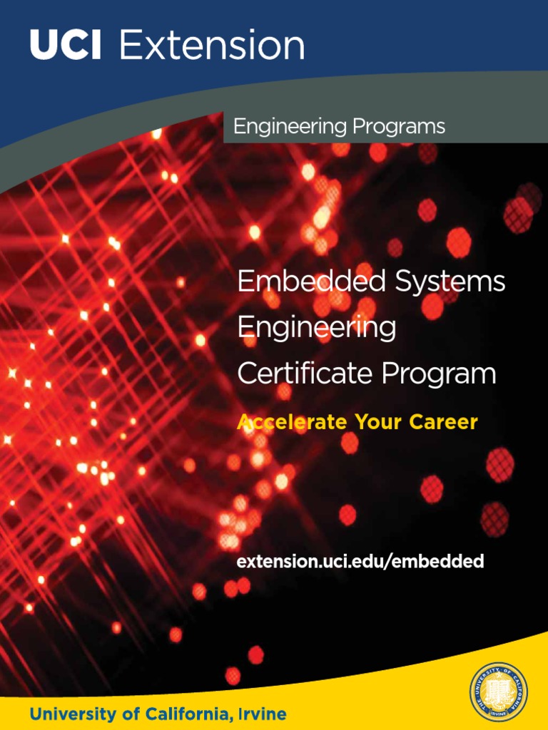Embedded Systems Certificate Pdf Embedded System Hardware