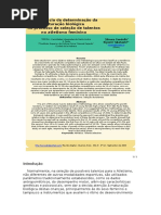 Importância Da Determinação Da Maturação Biológica