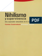 Carlos Castrodeza - Nihilismo y Supervivencia Una Expresión Naturalista de Lo Inefable