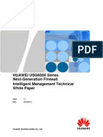 HUAWEI USG6000 Series Next-Generation Firewall Technical White Paper - Intelligent Management