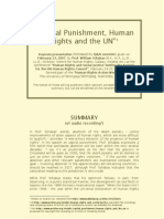 Capital Punishment - Prof. Shabas 070223 - Informal Summary by MANLIO GIORDANO 090618