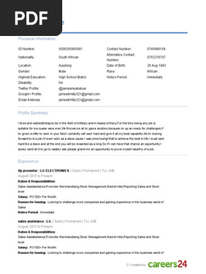Careers24 Cv James Mokase (1)