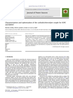 Caracterización y Optimización de La Pareja Cátodo -Electrolito Para SOFC LSCF -BIT07