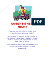 Family Fitness Night