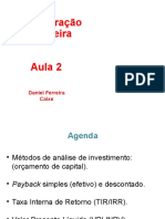 Aula_02 Adm. Financeira 2016 Estacio