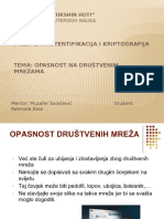 Opasnost Na Drustvenim Mrezama