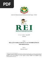 Relação Família e Escola e as Contribuições Da Psicopedagogia