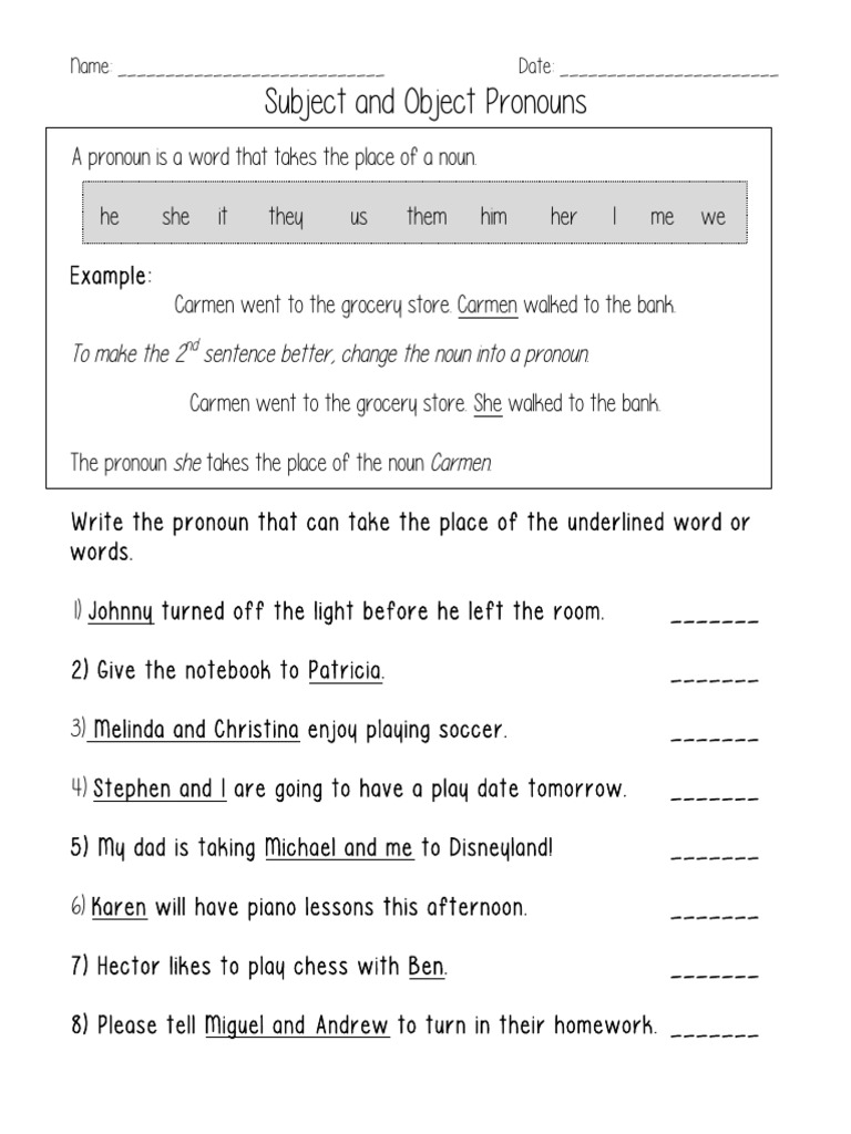 subject-object-pronouns-worksheet