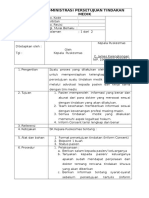 Sop Administrasi Persetujuan Medik