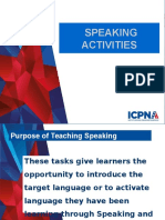 Teaching Speaking - NOV 2015-GE