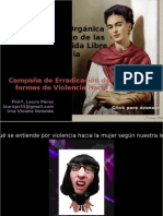 Campaña para la erradicación de la violencia hacia la Mujer