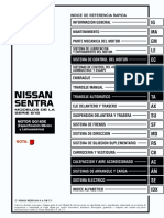 Indice de Referencia Rápida Nissan Sentra b15