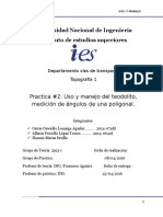 2do Reporte de Topografia I