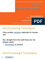 ore and hydrocarbon processing