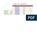 Tabla en Excel