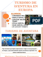 Turismo de Aventura en Europa