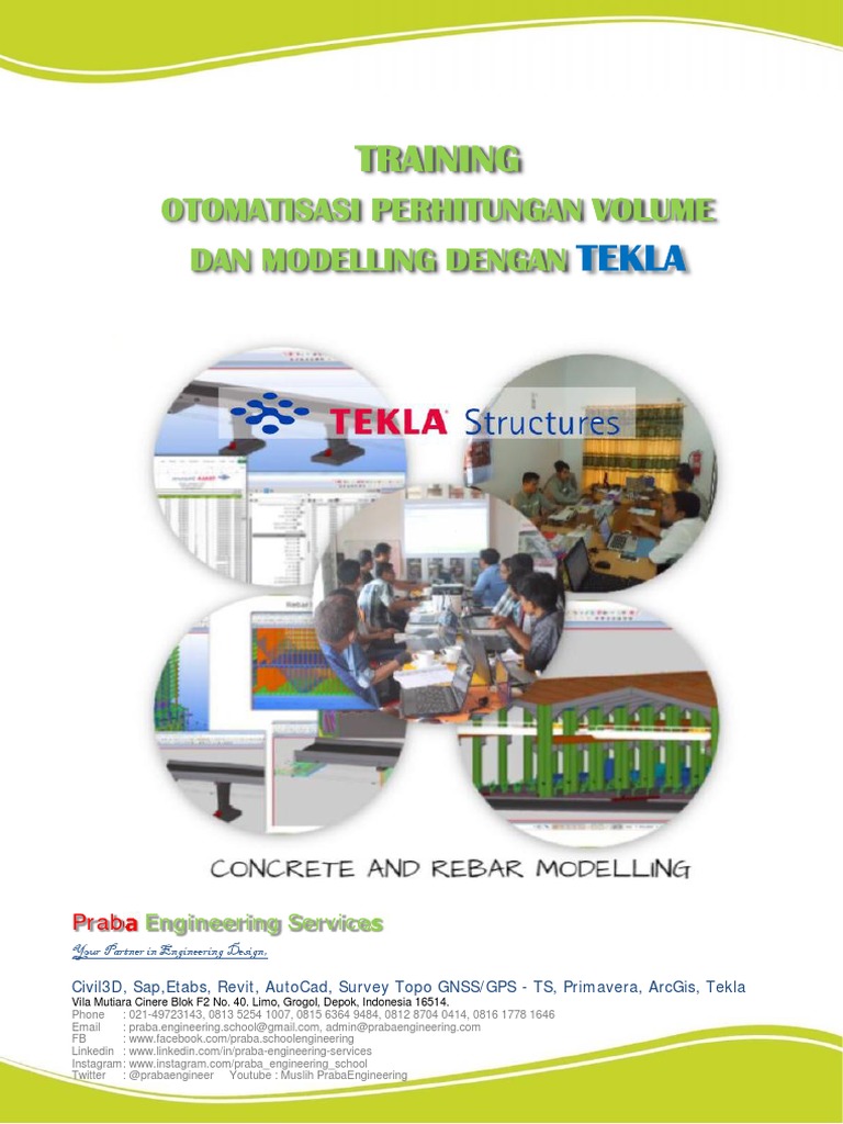 Tekla Structure Modeling Training Guide | PDF