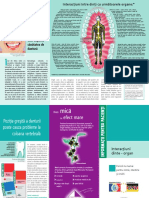 Dantura Noastră Oglindeşte Starea Organelor Noastre! Prospekt7Zahn-Organ - R