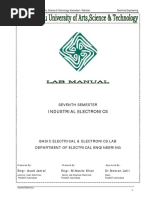 Industrial Electronics Manual