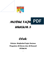 Modul Tajwid Hukum 5 PDF