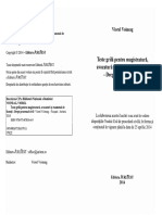 Viorel Voineag Teste Grila Pentru Magistratura Avocatura Si Examenul de Licenta Drept Procesual Civil Editura Juritest 2014 PDF