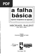 Michael Balint - A Falha Basica