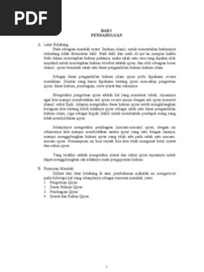Makalah Qiyas