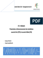 Dimensionnement Des   Installations Courants Forts Et Courants Faibles