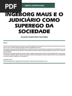 Ingeborg Maus e o Judiciário como Superego da Sociedade - Revista CEJ