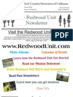 Redwood Unit Newsletter, February 2009 ~ Back Country Horsemen of California