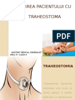 Îngrijirea Pacientului Cu Traheostoma