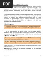 Antenna Fundamentals